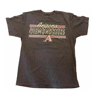 Arizona Diamondbacks VF Imagewear Graphic T-Shirt Men’s Large Gray MLB Tee